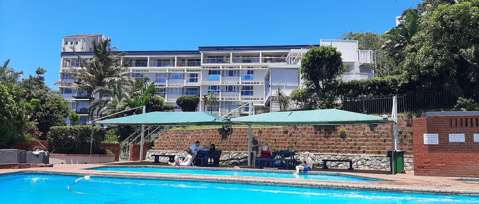 511 Umdloti Resort Beachfront 1Bed Self Catering Apartment Sea View Bagian luar foto
